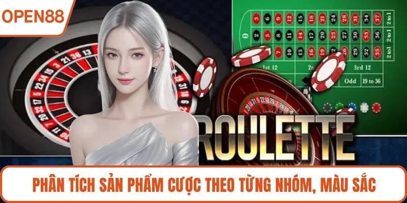 Phân tích sản phẩm cược theo từng nhóm, màu sắc